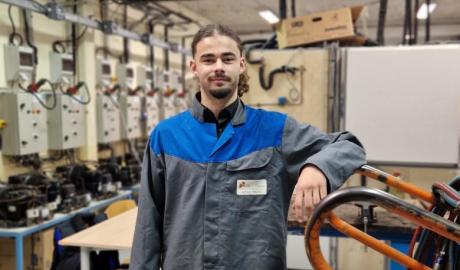 Alexandre Chéré, apprenti BTS FED