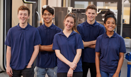 Des jeunes du CFA académique d'Orléans-Tours