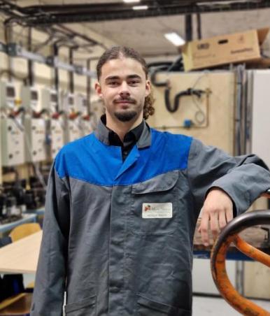 Alexandre Chéré, apprenti BTS FED