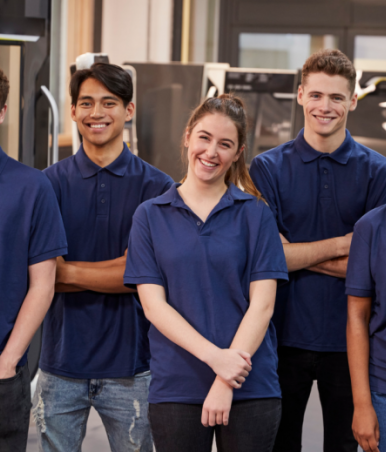 Des jeunes du CFA académique d'Orléans-Tours